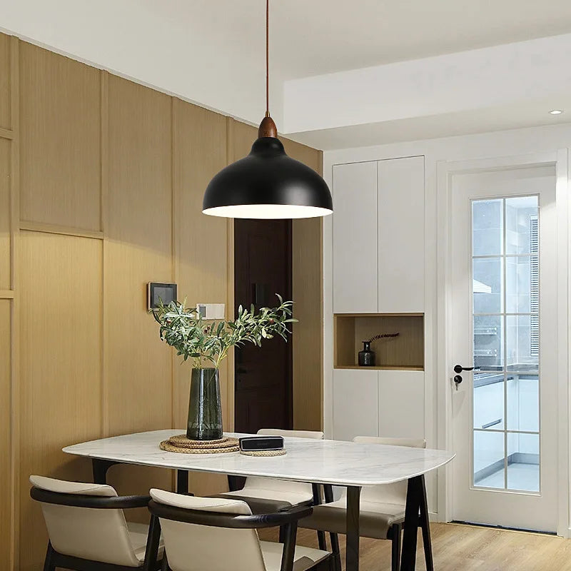 Plafonnier salon style nordique en forme de pot