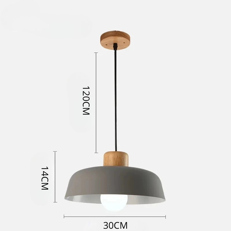 Plafonnier industriel style nordique