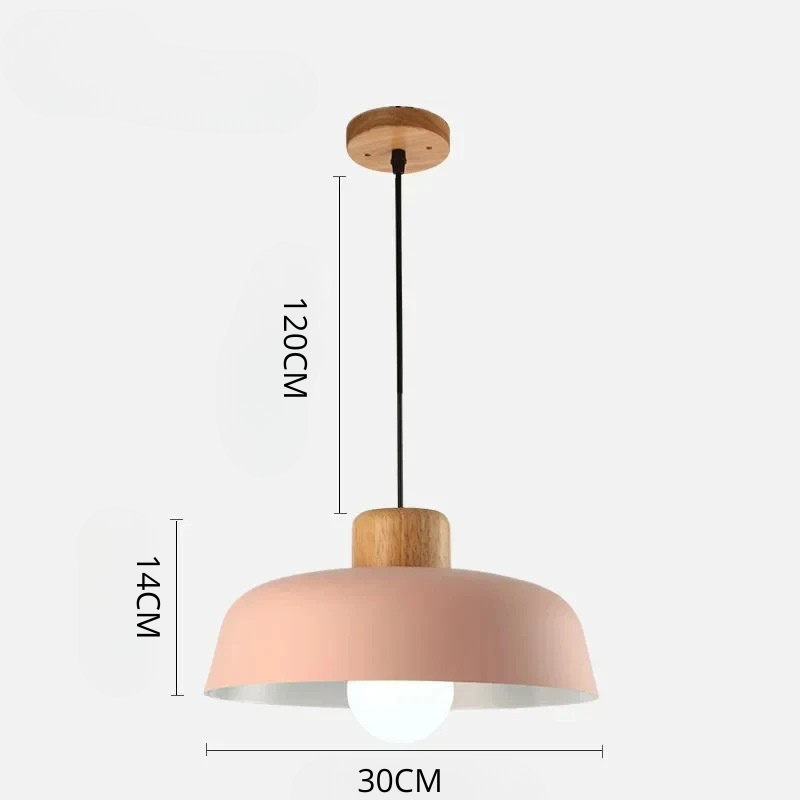 Plafonnier industriel style nordique