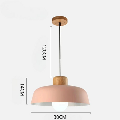 Plafonnier industriel style nordique