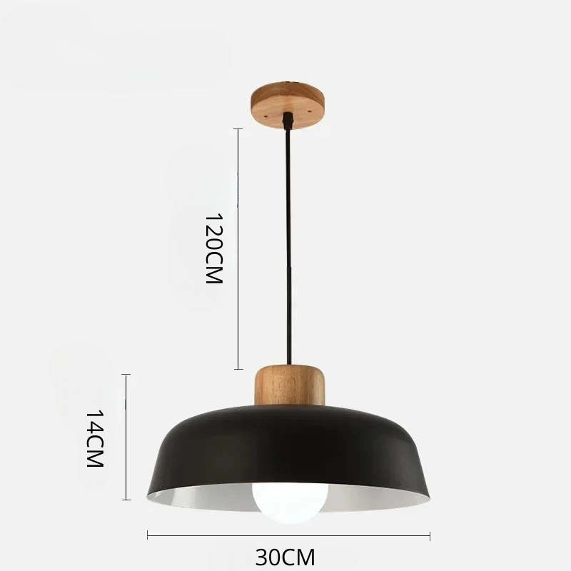 Plafonnier industriel style nordique