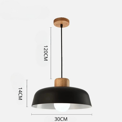 Plafonnier industriel style nordique