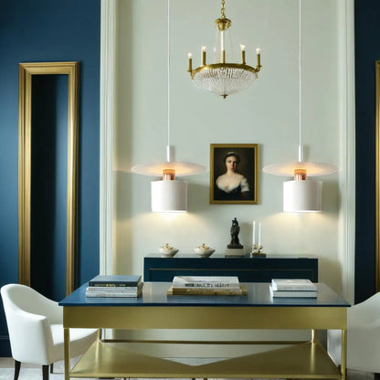 Plafonnier moderne salon design