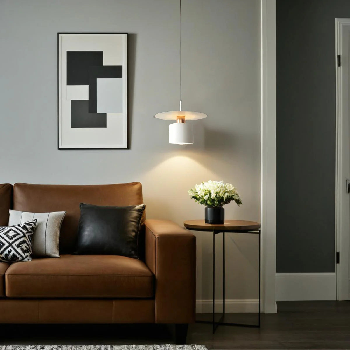 Plafonnier moderne salon design