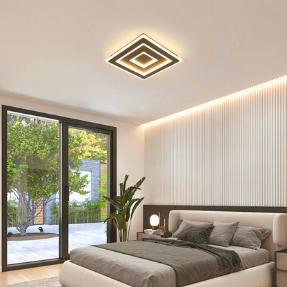 Plafonnier chambre carré lumineux