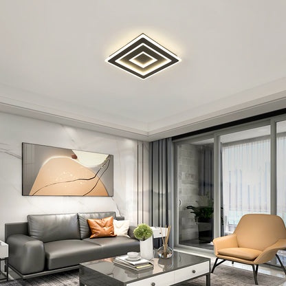 Plafonnier chambre carré lumineux