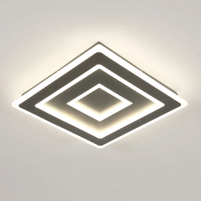Plafonnier chambre carré lumineux