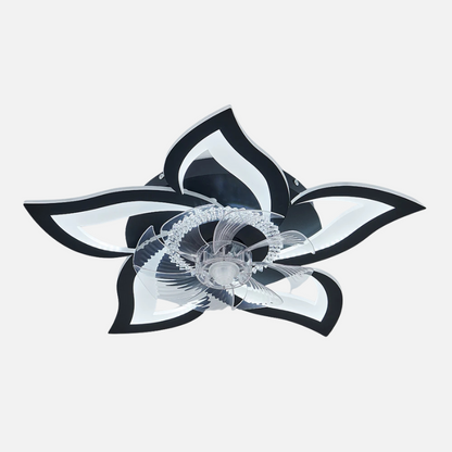 Plafonnier ventilateur moderne pour salon