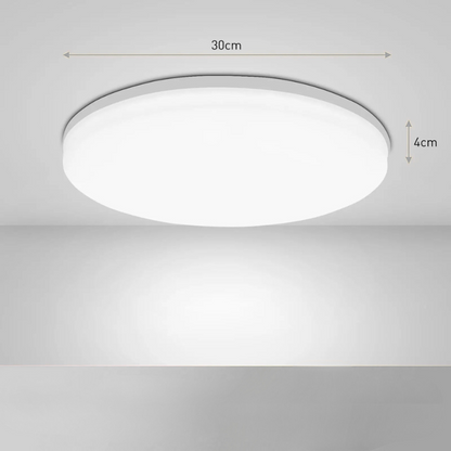 Plafonnier rond minimaliste pour chambre
