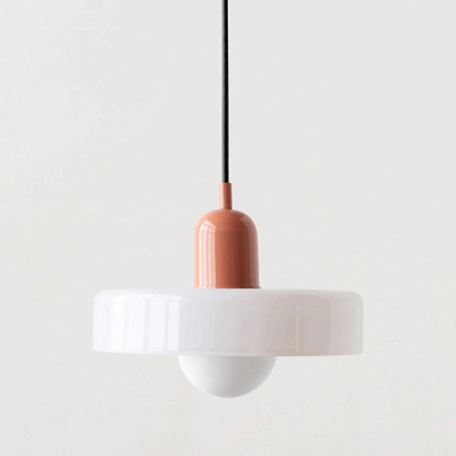 Plafonnier moderne LED en verre style nordique