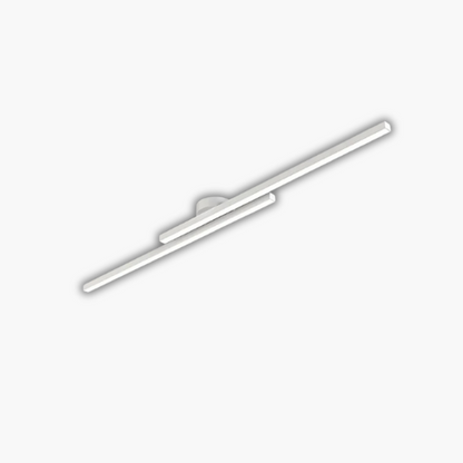 Plafonnier moderne extra fin en aluminium