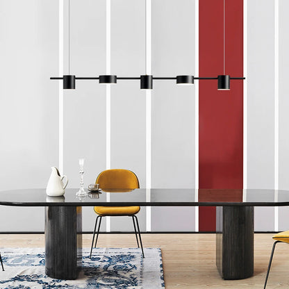 Plafonnier moderne suspendu 5 lumières