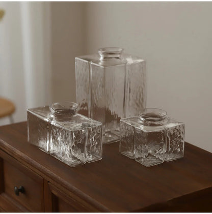 Plafonnier en verre pour salon moderne