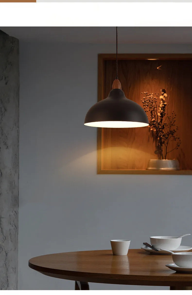 Plafonnier salon style nordique en forme de pot