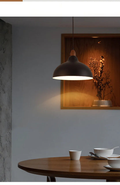 Plafonnier salon style nordique en forme de pot