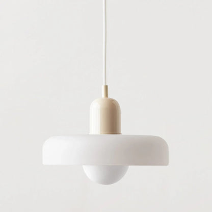 Plafonnier moderne LED en verre style nordique