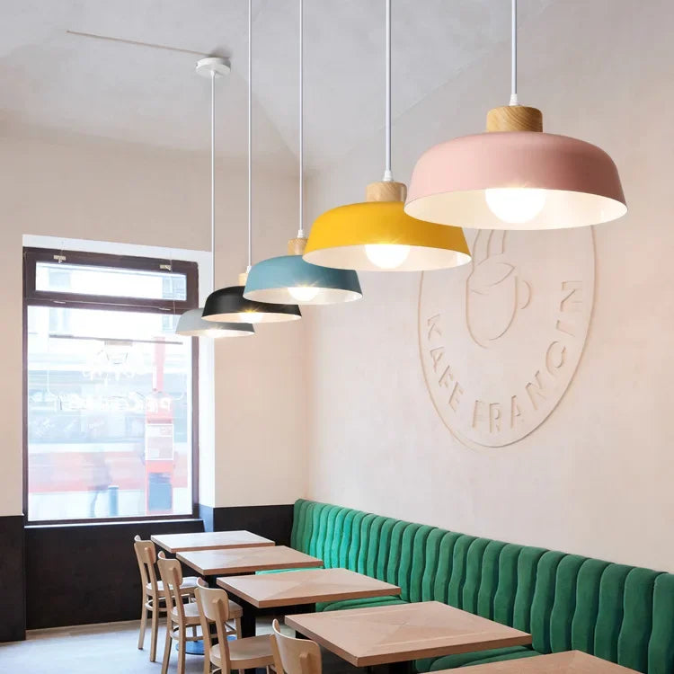 Plafonnier industriel style nordique