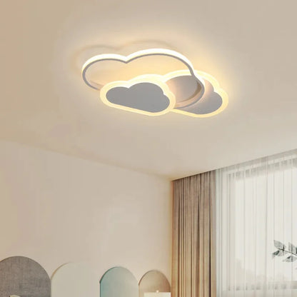 Plafonnier LED salon en forme de nuage