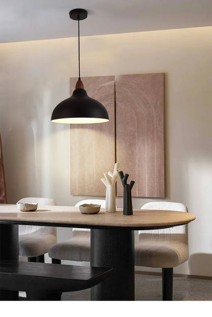Plafonnier salon style nordique en forme de pot