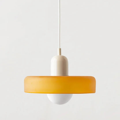 Plafonnier moderne LED en verre style nordique