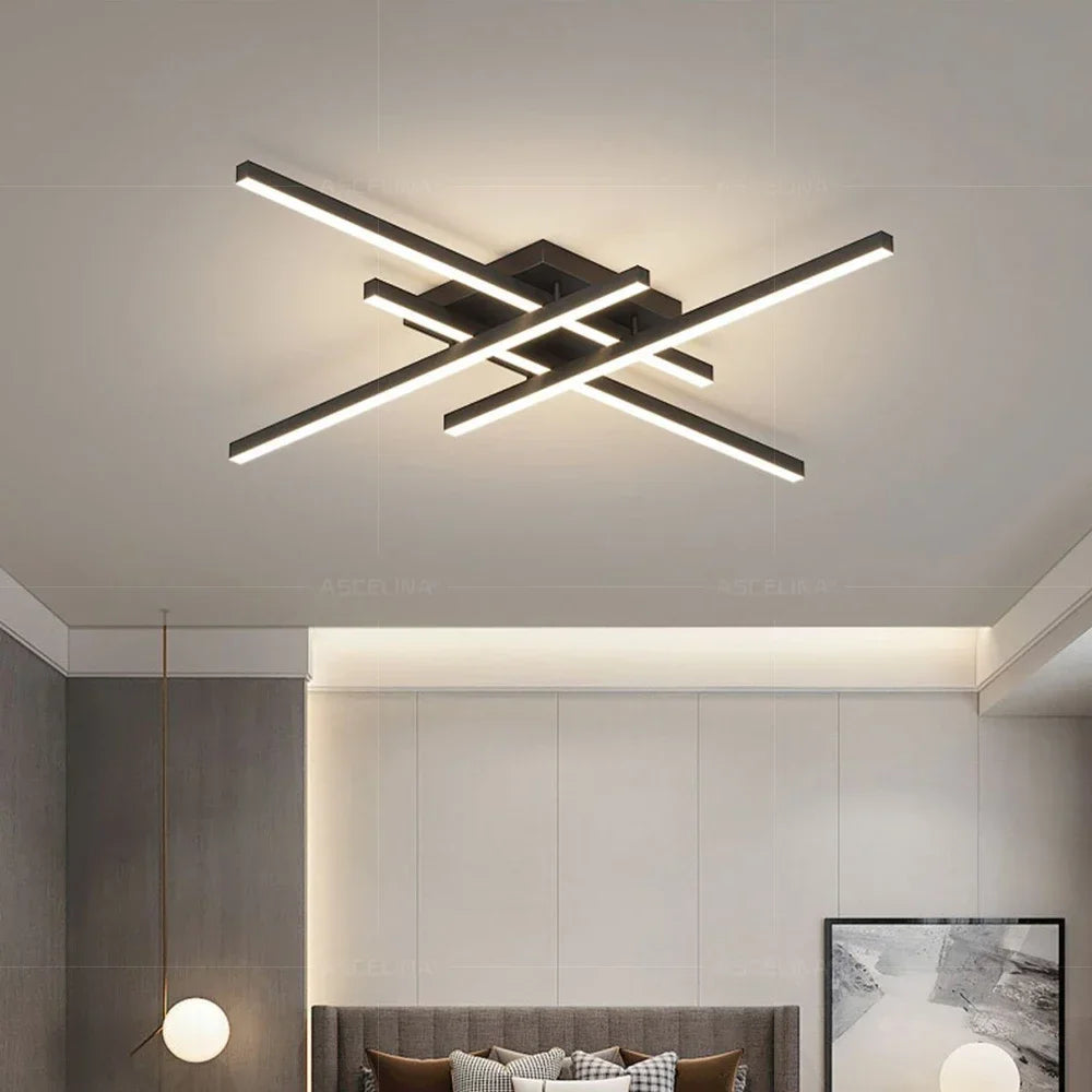 Plafonnier chambre moderne LED