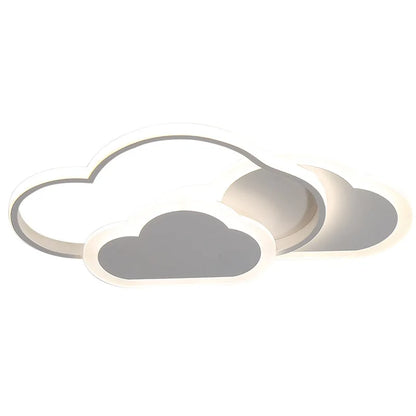 Plafonnier LED salon en forme de nuage