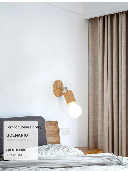 Plafonnier en bois moderne 3 têtes