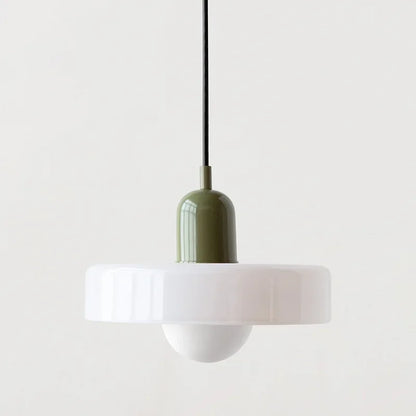 Plafonnier moderne LED en verre style nordique