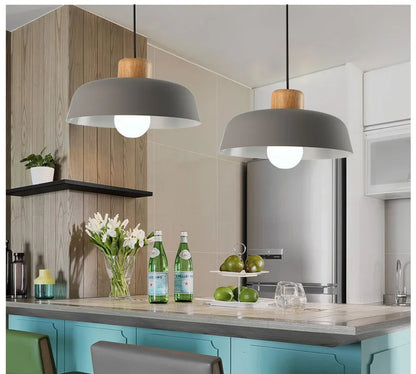 Plafonnier industriel style nordique