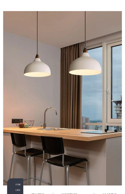 Plafonnier salon style nordique en forme de pot