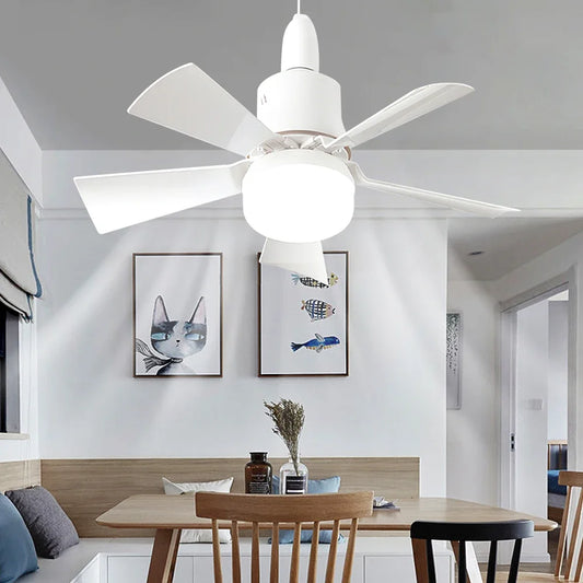 Plafonnier salon LED avec ventilateur intégré
