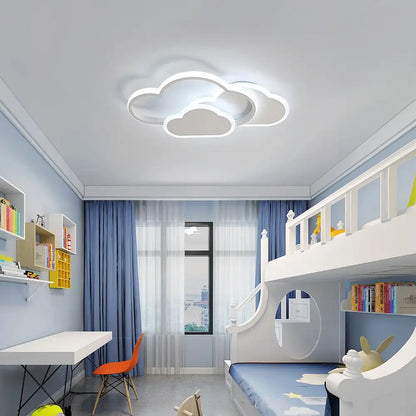 Plafonnier LED salon en forme de nuage