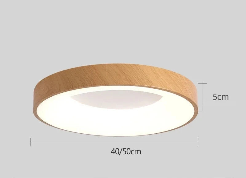 Plafonnier minimaliste style nordique