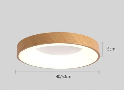 Plafonnier minimaliste style nordique