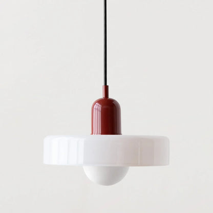 Plafonnier moderne LED en verre style nordique