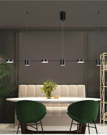 Plafonnier moderne suspendu 5 lumières