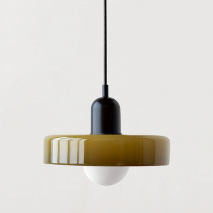 Plafonnier moderne LED en verre style nordique