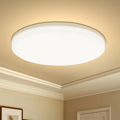 Plafonnier rond minimaliste pour chambre