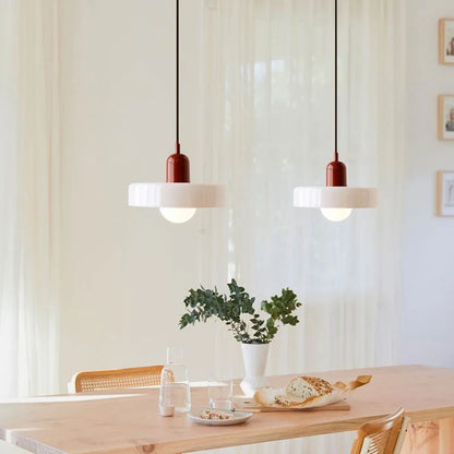 Plafonnier moderne LED en verre style nordique