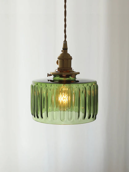 Plafonnier chambre vintage en verre style nordique