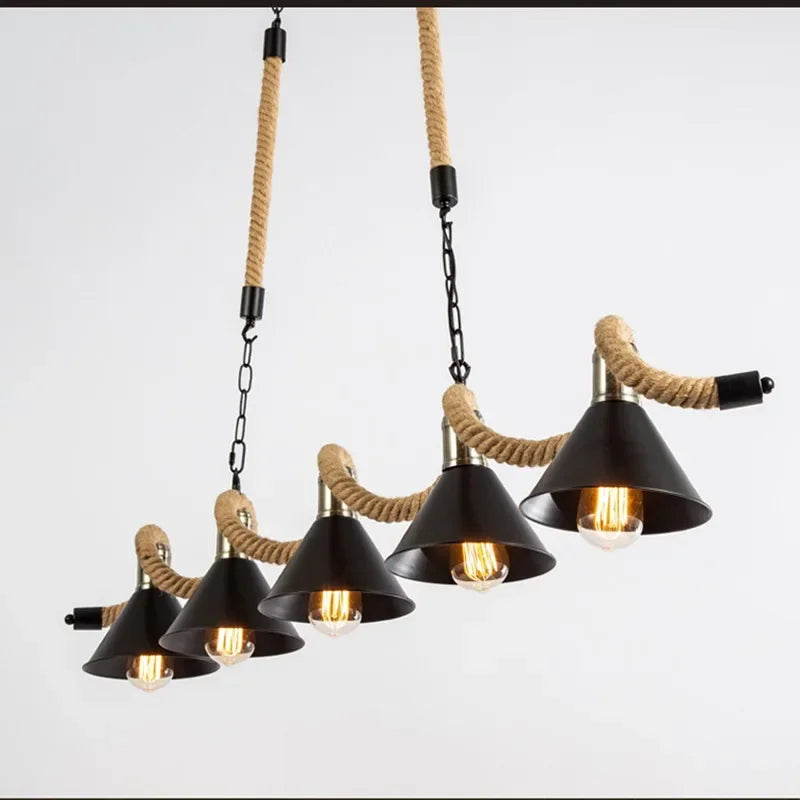 Plafonnier vintage en métal noir