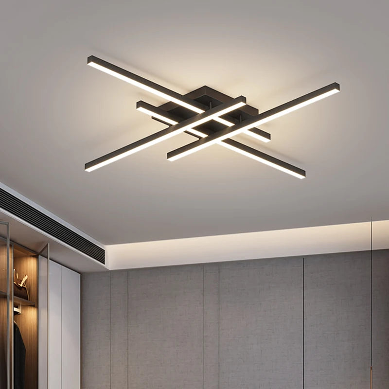 Plafonnier chambre moderne LED