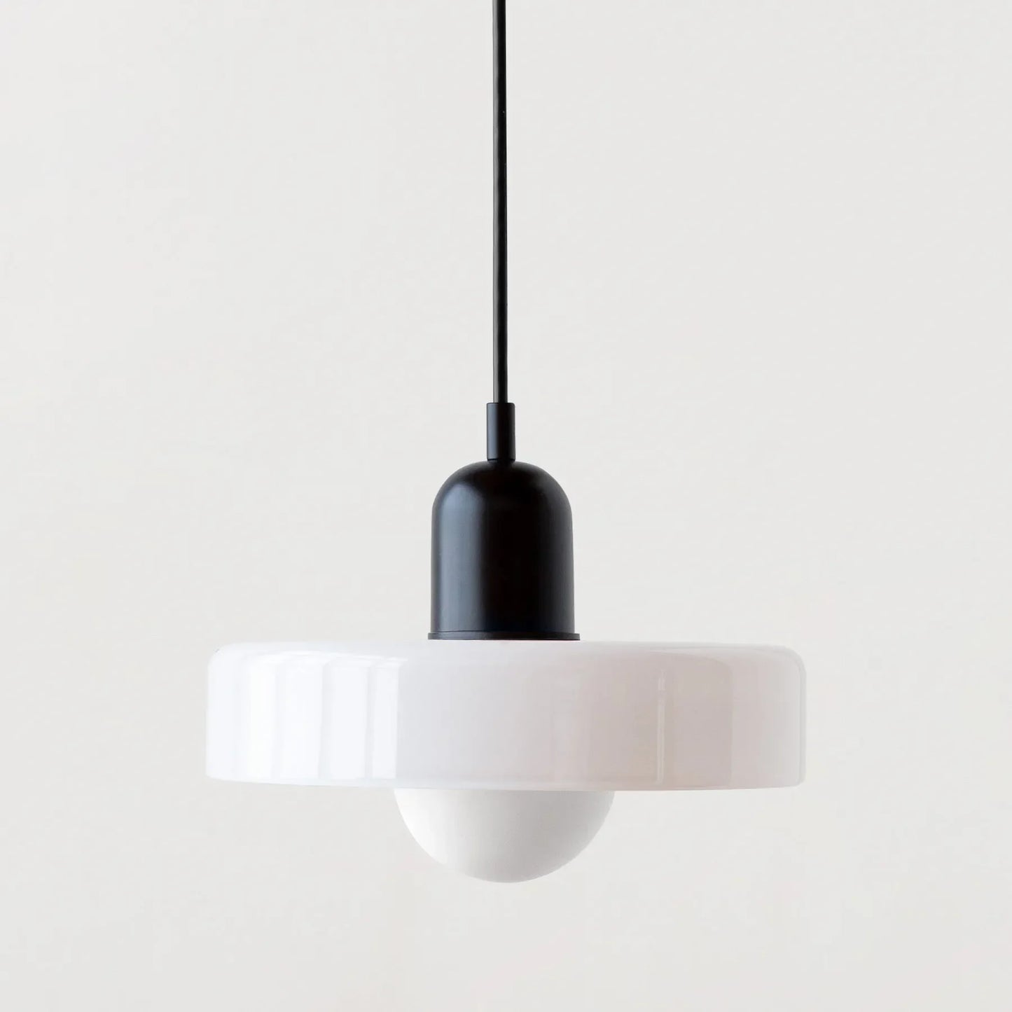 Plafonnier moderne LED en verre style nordique